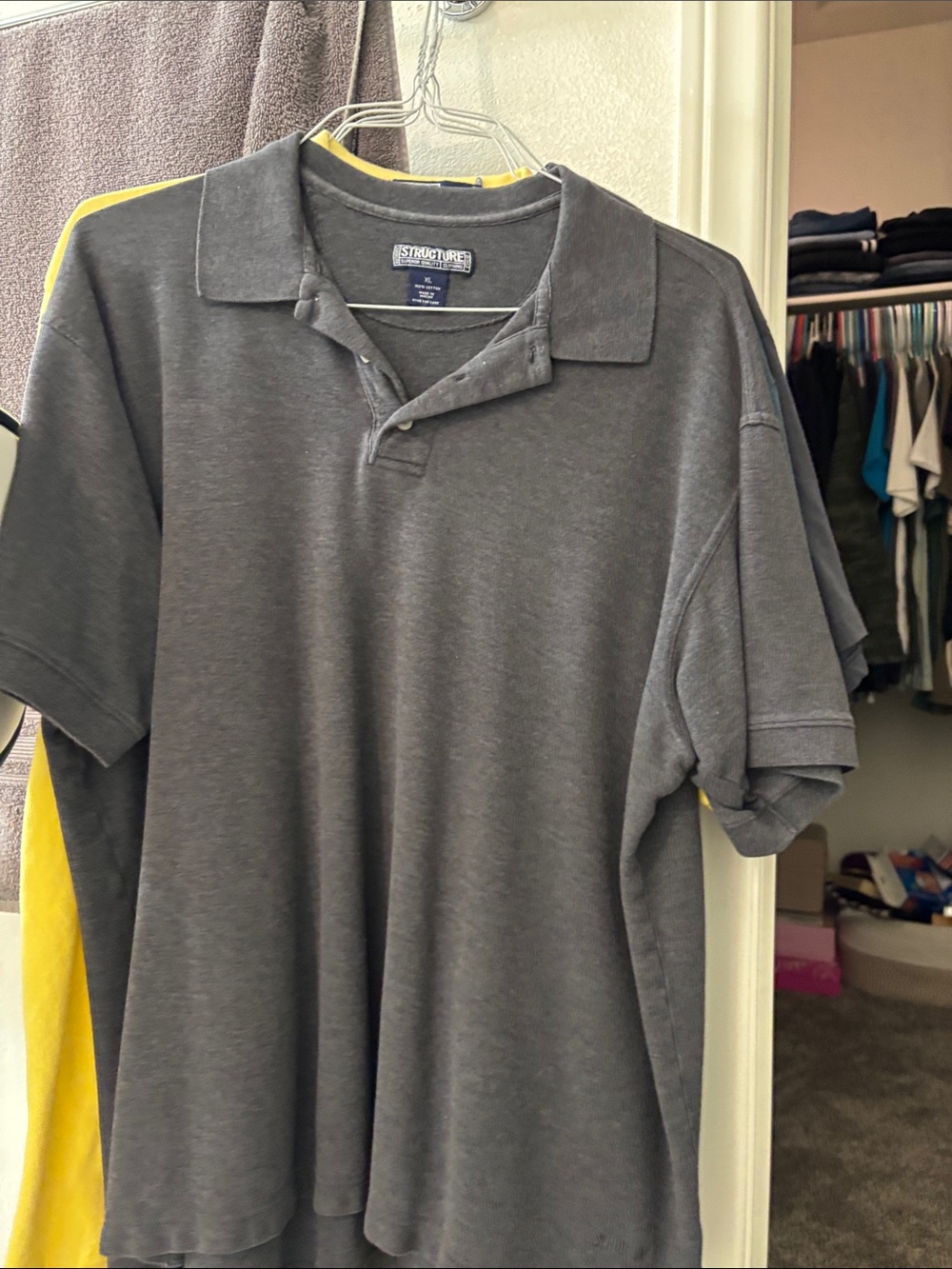Men’s structure polo X-Large